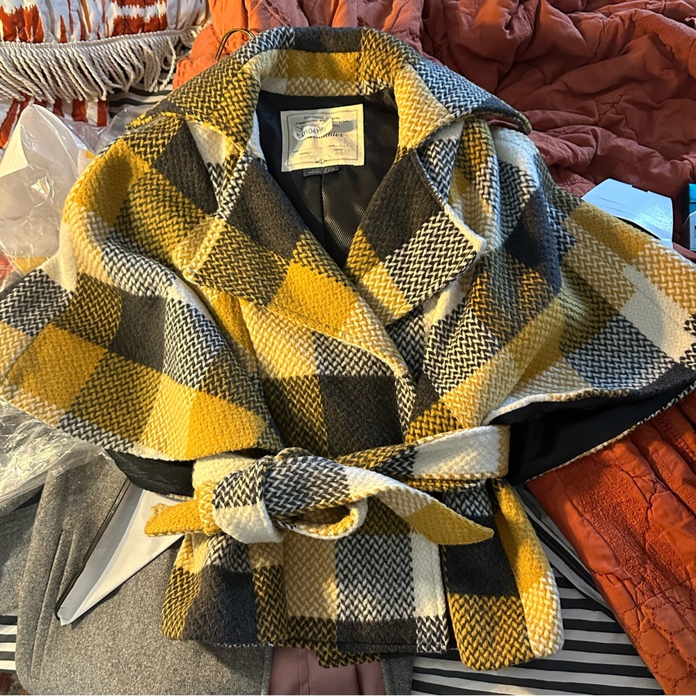 Anthropologie Wool Capelet